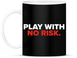 printfashion Chill out if u PLAY - Bögre - Fekete (2443692)