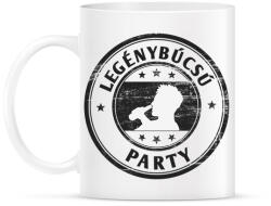 printfashion Legénybúcsú party - Bögre - Fehér (5268204)