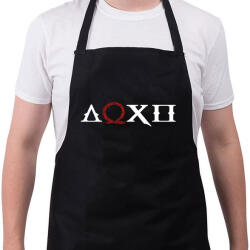 printfashion God of War: PS szimbólumok - Kötény - Fekete (4934962)