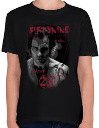 printfashion 59vs23-01. png - Gyerek póló - Fekete (344127)