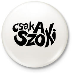 printfashion csak a szoki - Kitűző, hűtőmágnes - Fehér (16293151)