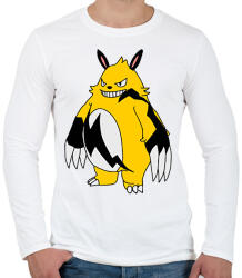 printfashion Grizzbolt - Férfi hosszú ujjú póló - Fehér (15595455)