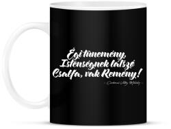 printfashion Csokonai Vitéz Mihály - Reményhez - Bögre - Fekete (4331026)