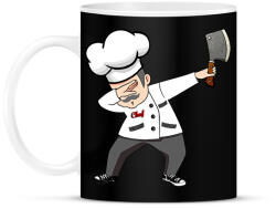 printfashion Dab cheff - Bögre - Fekete (2147676)