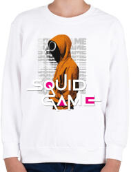 printfashion Squid game - Nyerd meg az életed 02 - Gyerek pulóver - Fehér (5514848)