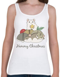 printfashion Hammy Christmas - Női atléta - Fehér (14524239)