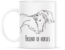 printfashion Friend of horses - Bögre - Fehér (6325034)