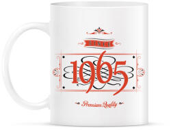 printfashion since-1965-red-black - Bögre - Fehér (790668)