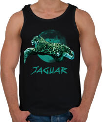 printfashion JAGUAR BLUE - Férfi atléta - Fekete (9122704)