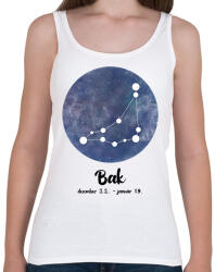printfashion Bak - Női atléta - Fehér (7473374)