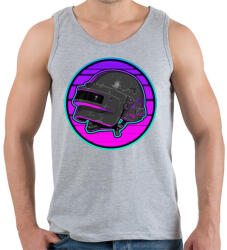 printfashion PUBG sisak - Férfi atléta - Sport szürke (828065)