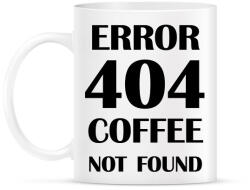 printfashion Error 404 -Bögre - Bögre - Fehér (7022222)