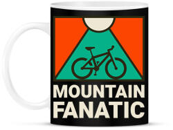 printfashion MOUNTAIN FANATIC 2 - Bögre - Fekete (10908408)