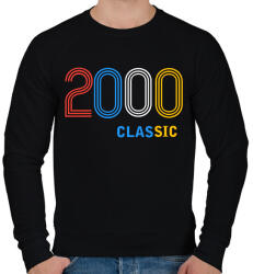 printfashion 2000 - Férfi pulóver - Fekete (11940283)