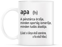 printfashion Apa (fn) - Bögre - Fehér (7129848)