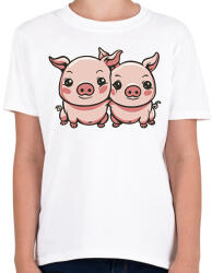 printfashion Malacok - Gyerek póló - Fehér (13995022)