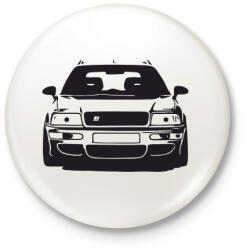 printfashion Audi RS - Kitűző, hűtőmágnes - Fehér (3083029)