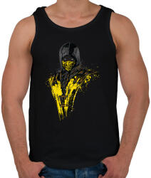 printfashion Scorpion - Férfi atléta - Fekete (562315)