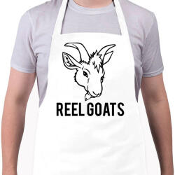 printfashion Reel Goats - Kötény - Fehér (4911444)