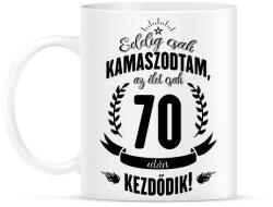 printfashion kamasz-70-black - Bögre - Fehér (790980)