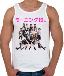 printfashion Morning Musume J-POP - Férfi atléta - Fehér (16593218)
