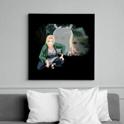printfashion Tsunade - Vászonkép - Fekete (14253548)