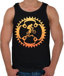 printfashion MOUNTAIN BIKE - Férfi atléta - Fekete (5011963)