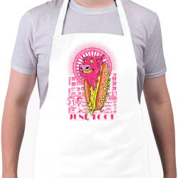 printfashion Hot dog - Kötény - Fehér (4899526)
