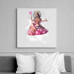 printfashion lakshmi08 - Vászonkép - Fehér (15904099)