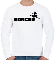 printfashion DANCER - Férfi pulóver - Fehér (10215969)