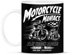 printfashion Motor mánia - Bögre - Fekete (792400)