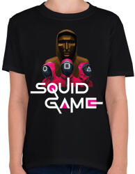 printfashion Squid game - Nyerd meg az életed 06 - Gyerek póló - Fekete (5516179)