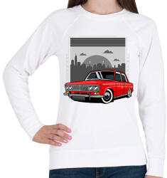 printfashion Autó - Női pulóver - Fehér (15645923)