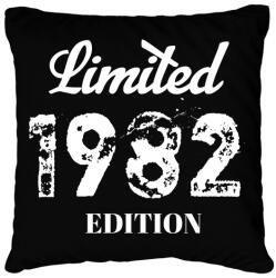 printfashion 1982 - Párnahuzat, Díszpárnahuzat - Fekete (4558967)