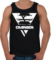 printfashion Charger Triangle - Férfi atléta - Fekete (13311327)