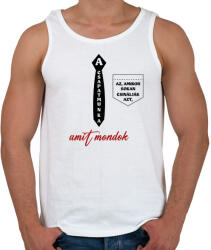 printfashion A csapatmunka - Férfi atléta - Fehér (8690468)