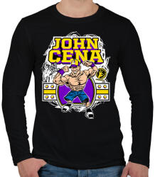 printfashion John Cena - Férfi hosszú ujjú póló - Fekete (2303194)