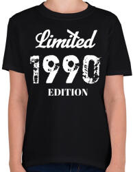 printfashion 1990 - Gyerek póló - Fekete (4556986)
