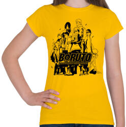 printfashion Boruto - Női póló - Sárga (5673092)