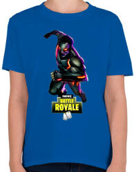 printfashion Fortnite battle royale art - Gyerek póló - Királykék (5592984)
