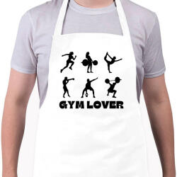 printfashion Gym Lover - Kötény - Fehér (13961811)