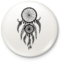 printfashion dreamcatcher - Kitűző, hűtőmágnes - Fehér (9015923)