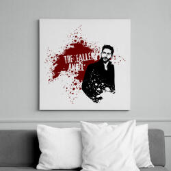 printfashion Lucifer - Vászonkép - Fehér (6632471)