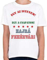 printfashion Fehérvár - Gyerek póló - Fehér (2844668)