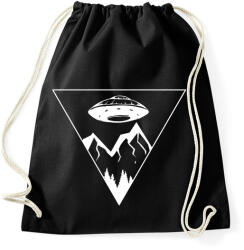 printfashion Ufo Triangle - Sportzsák, Tornazsák - Fekete (1650380)