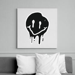 printfashion Smiley - Vászonkép - Fehér (6637517)