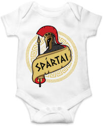 printfashion Spártai - Baba Body - Fehér (1332643)