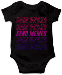 printfashion Send Memes - Baba Body - Fekete (1775268)