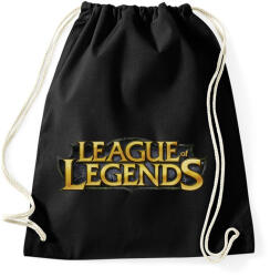 printfashion League of Legends - Sportzsák, Tornazsák - Fekete (408147)