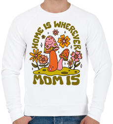 printfashion Home - Mom - Férfi pulóver - Fehér (15967058)